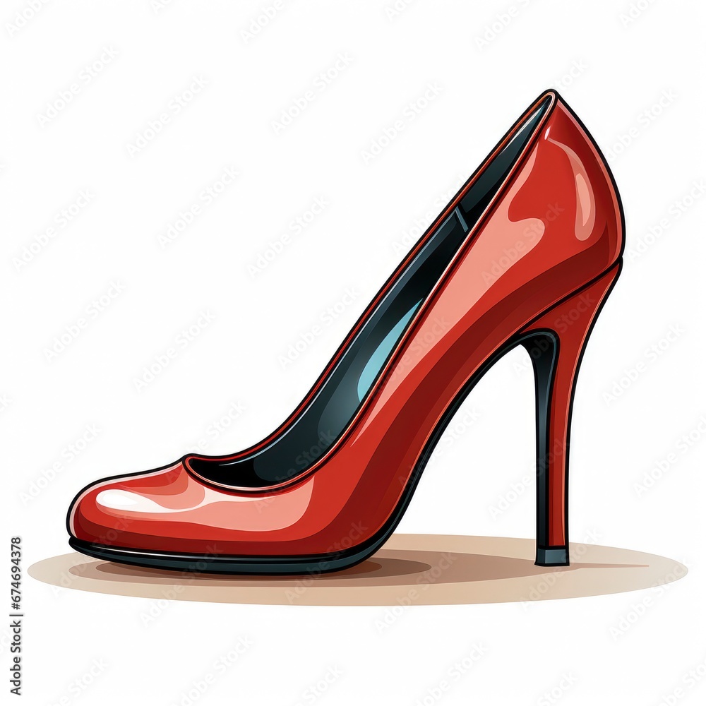 Red High Heels Shoes , Cartoon Graphic Design, Background Hd For Designer Red High Heels Shoes , Cartoon Graphic Design, Background Hd For Designer