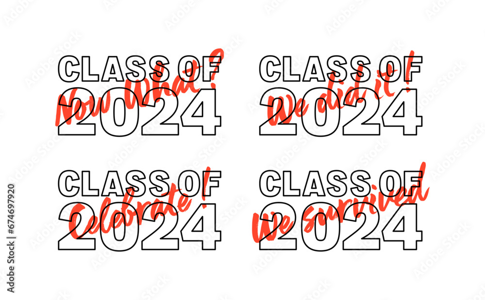 Class of 2024 with Sarcastic phrases Funny Graduation Class of 2024 with Sarcastic phrases Funny Graduation
