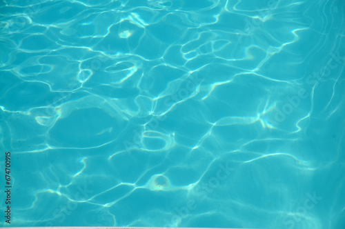 água da piscina  photo