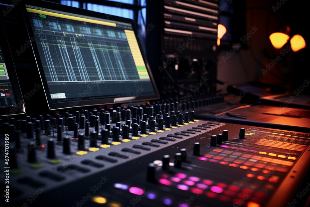 Mixing audio track Mixing audio track