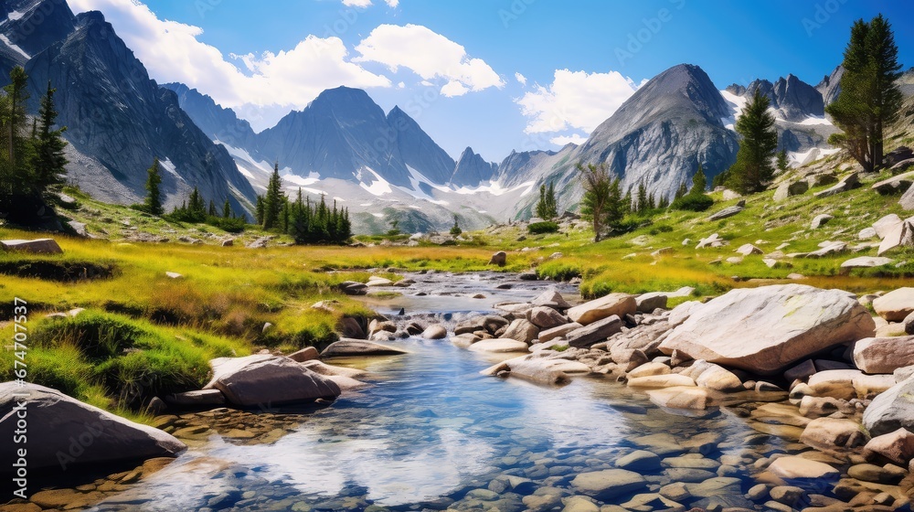 scenery peak river pond landscape illustration alpine forest, nature mountain, travel green scenery peak river pond landscape scenery peak river pond landscape illustration alpine forest, nature mountain, travel green scenery peak river pond landscape
