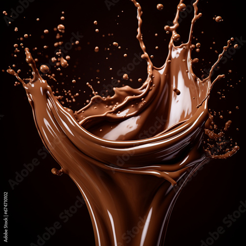 liquid chocolate