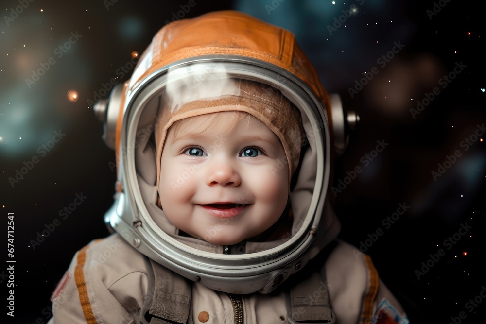 child wearing astronaut costume child wearing astronaut costume