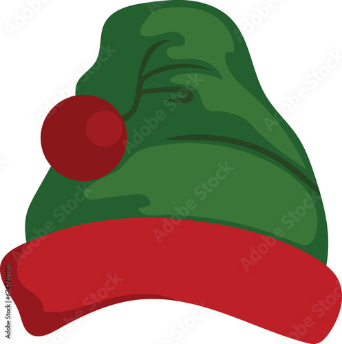 Elf hat illustration