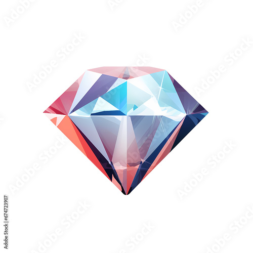 diamond illustration on a white background