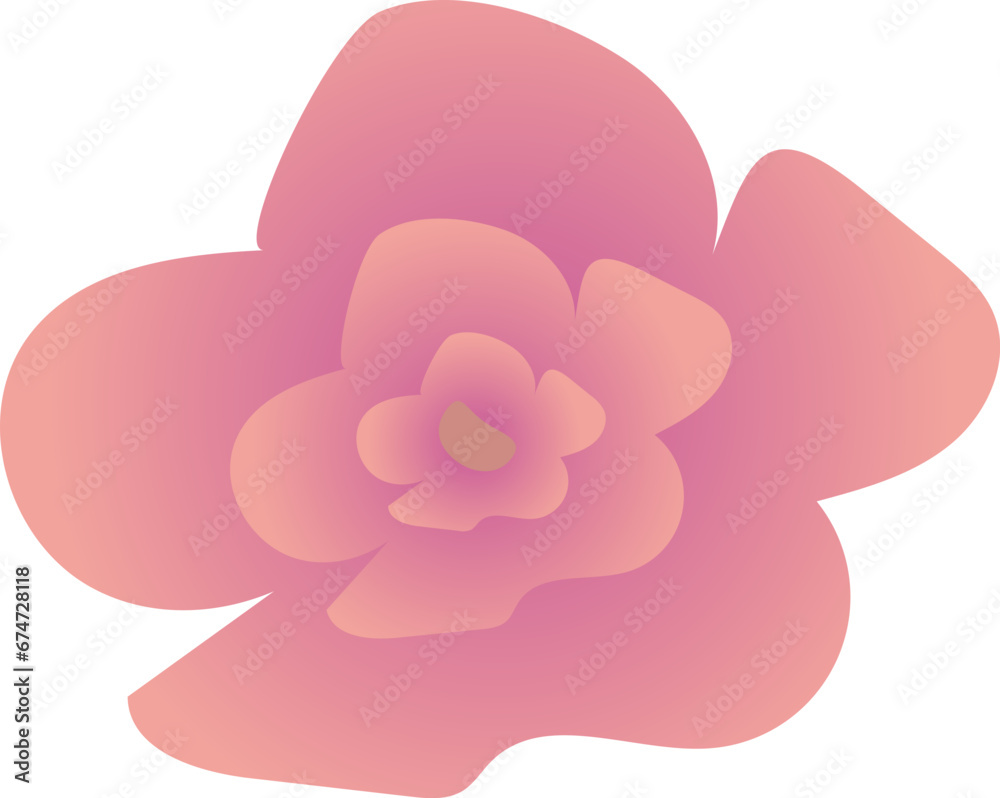 Decoration flower illustration