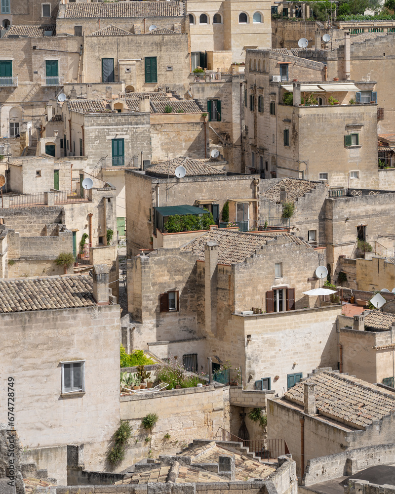 Matera, nella regione della Basilicata, una delle città più belle d'Italia
