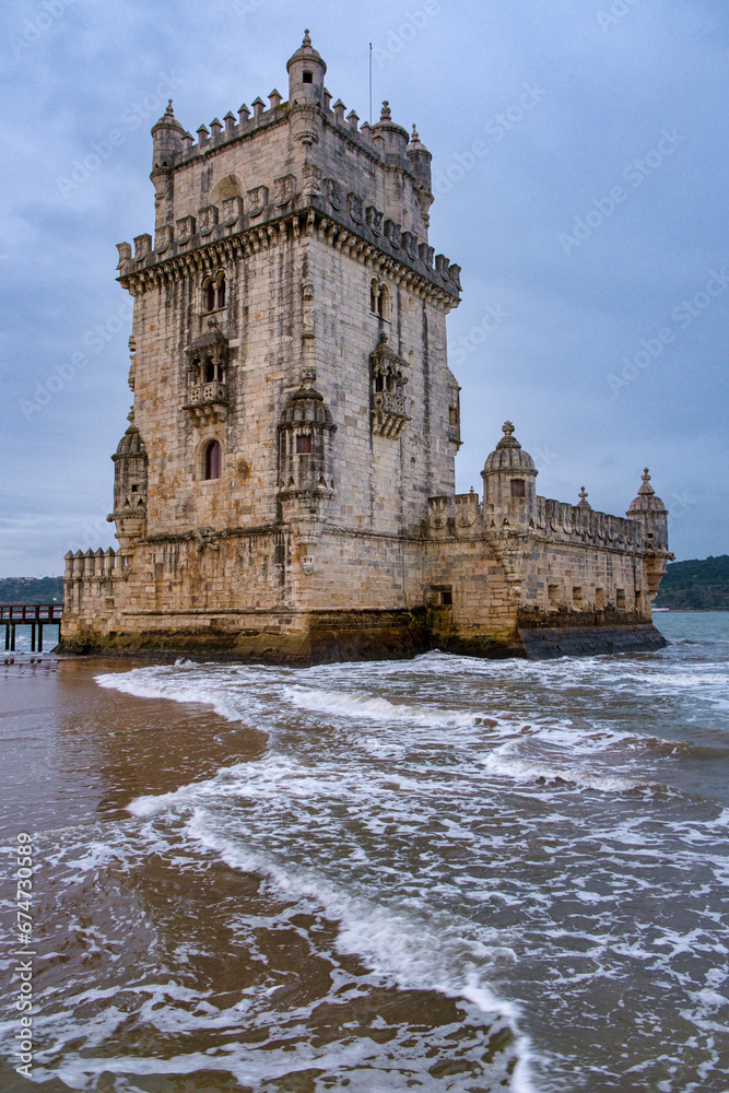 Der Torre de Belém in Lissabon, Portugal