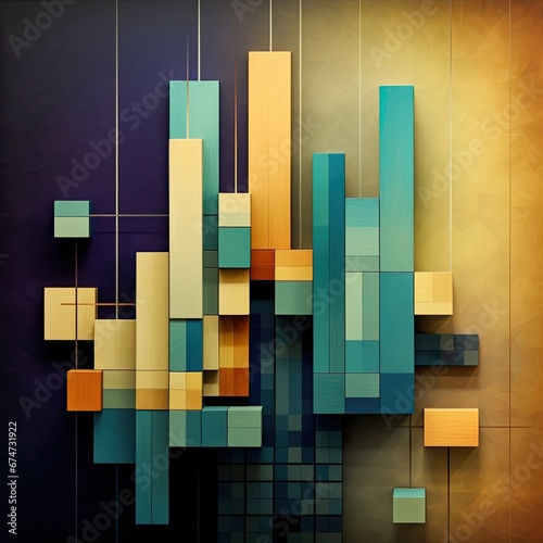 abstract geometrical background illustration. 