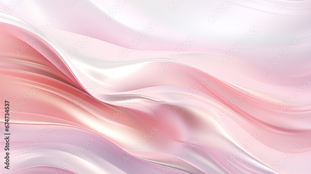 A pink and white abstract background with smooth lines A pink and white abstract background with smooth lines