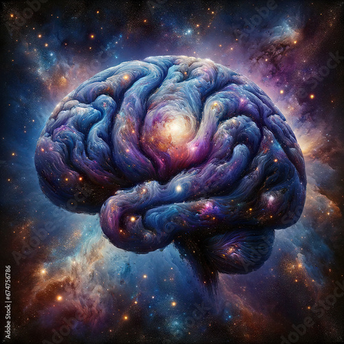 brain in the space