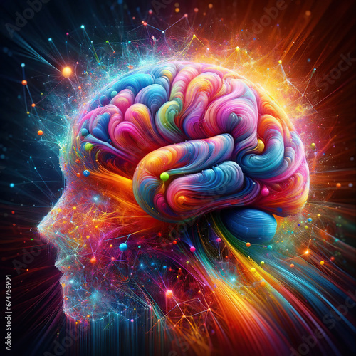 brain with space