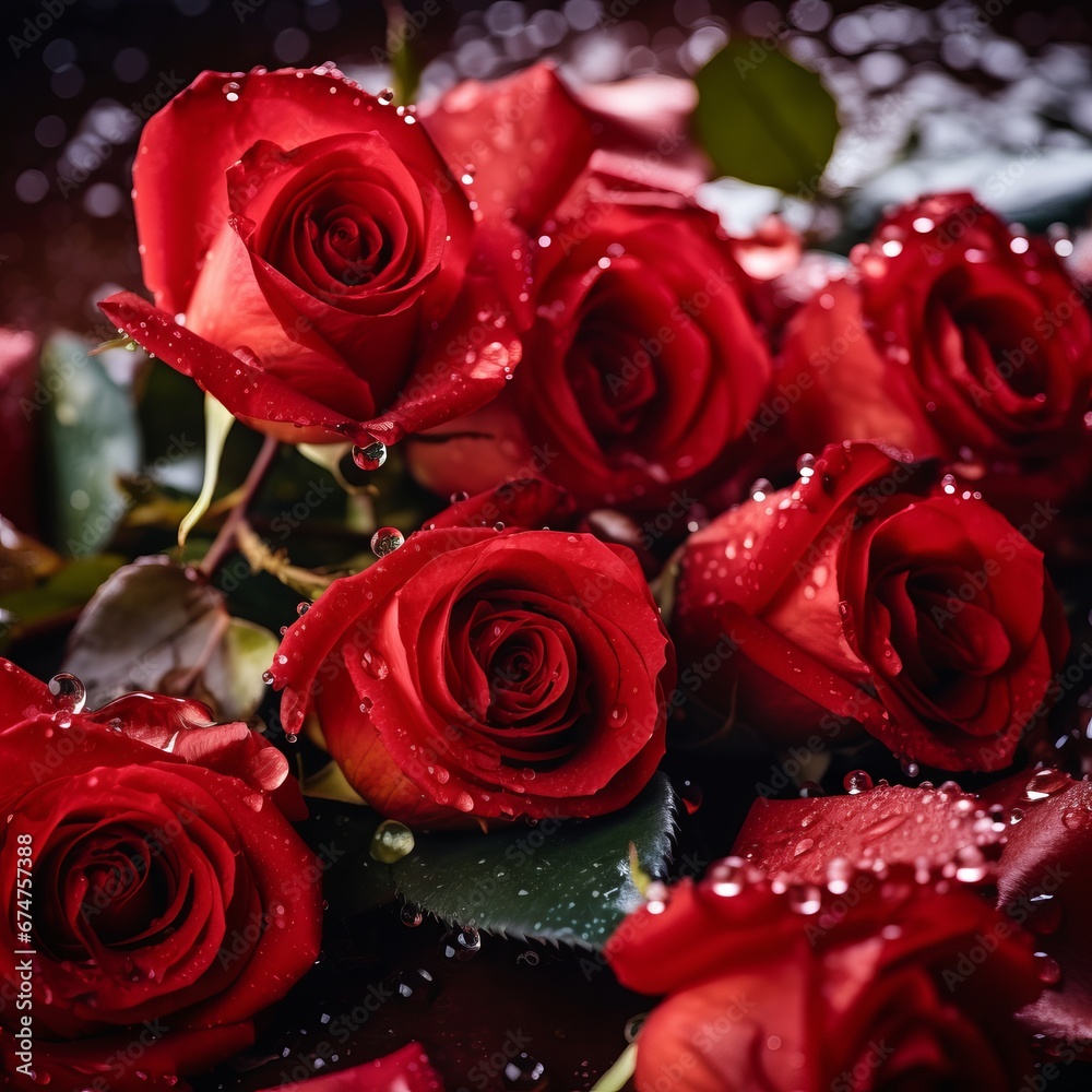 Red roses for Valentine's Day Red roses for Valentine's Day