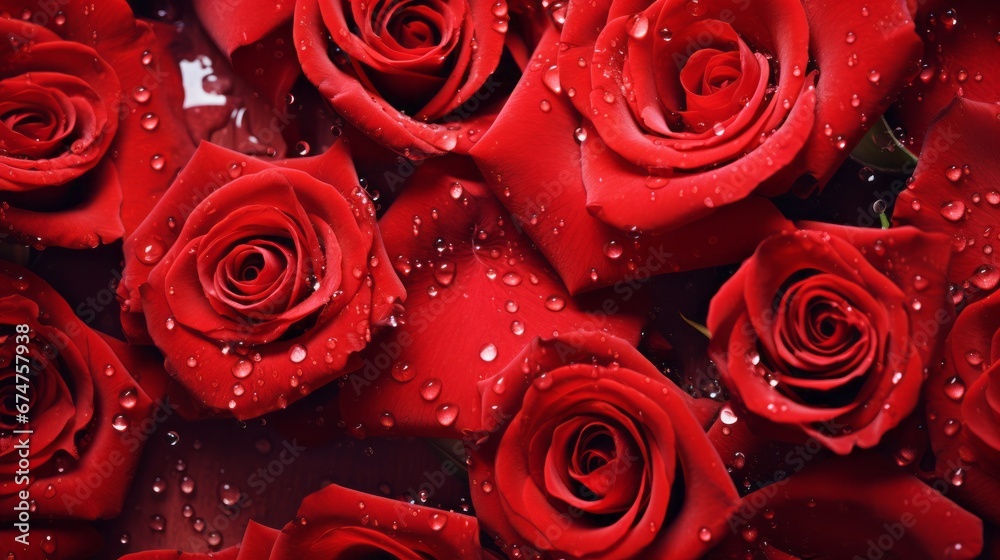 Red roses for Valentine's Day Red roses for Valentine's Day
