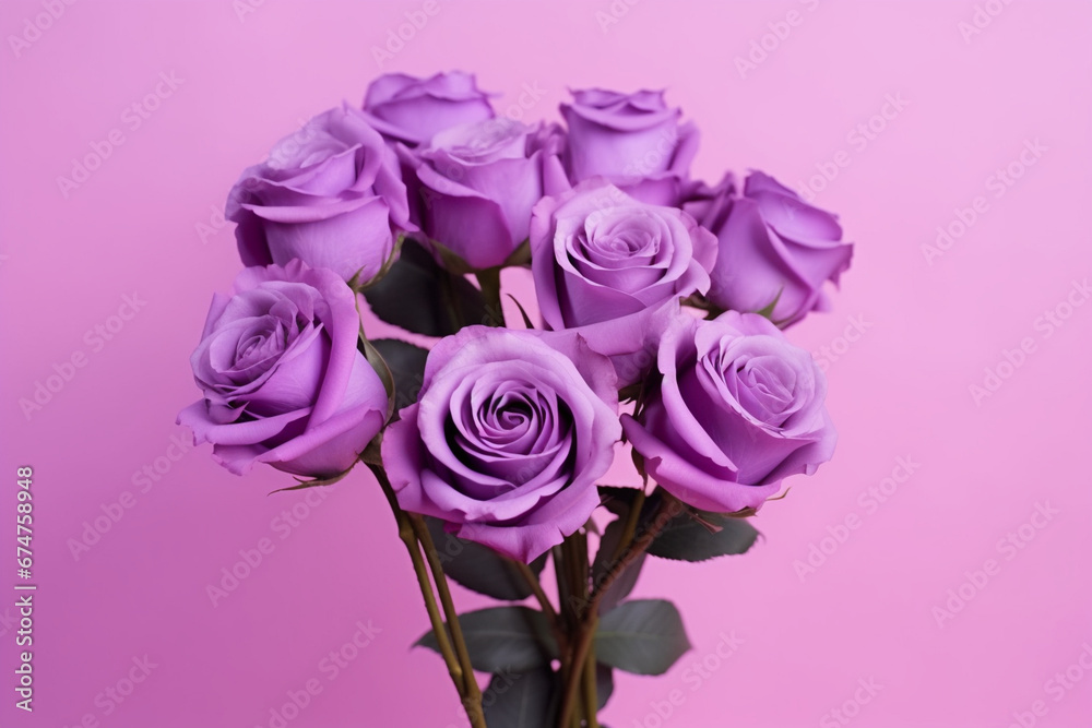 bouquet of flowers. roses. generative ai. bouquet of flowers. roses. generative ai.