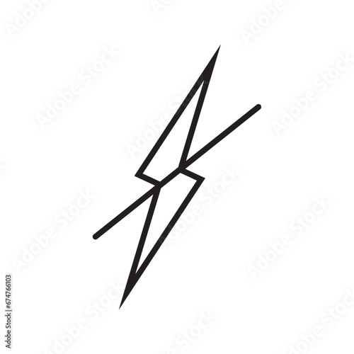Power Icon, Lightning Power Icon © ahmad