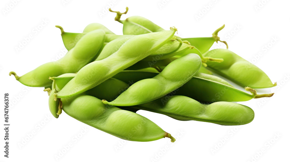 Edamame on the transparent background Edamame on the transparent background