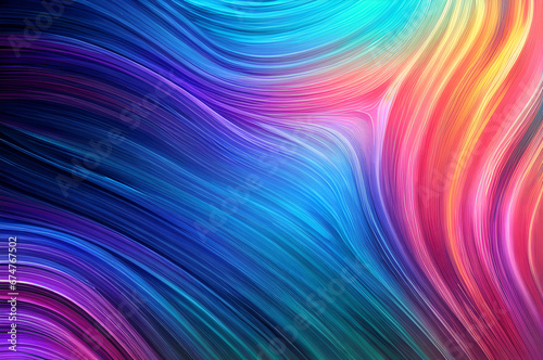 Light abstract wallpaper background design  multicolored modern style  Generative AI