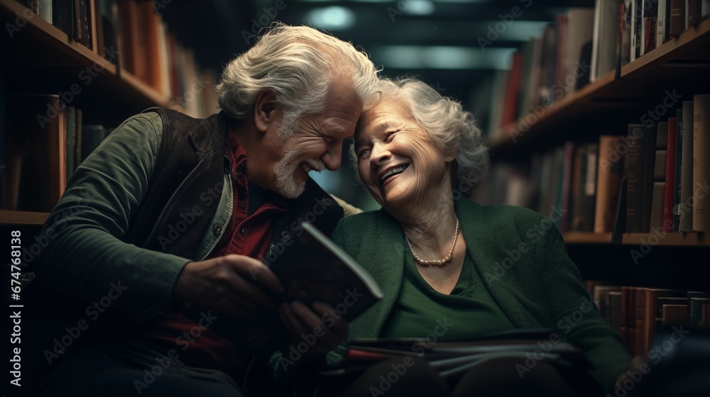 grandpa and grandma met each other. the first acquaintance of two people grandpa and grandma met each other. the first acquaintance of two people