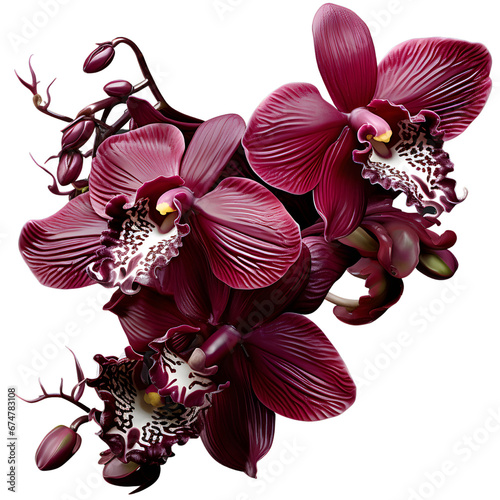 red orchid