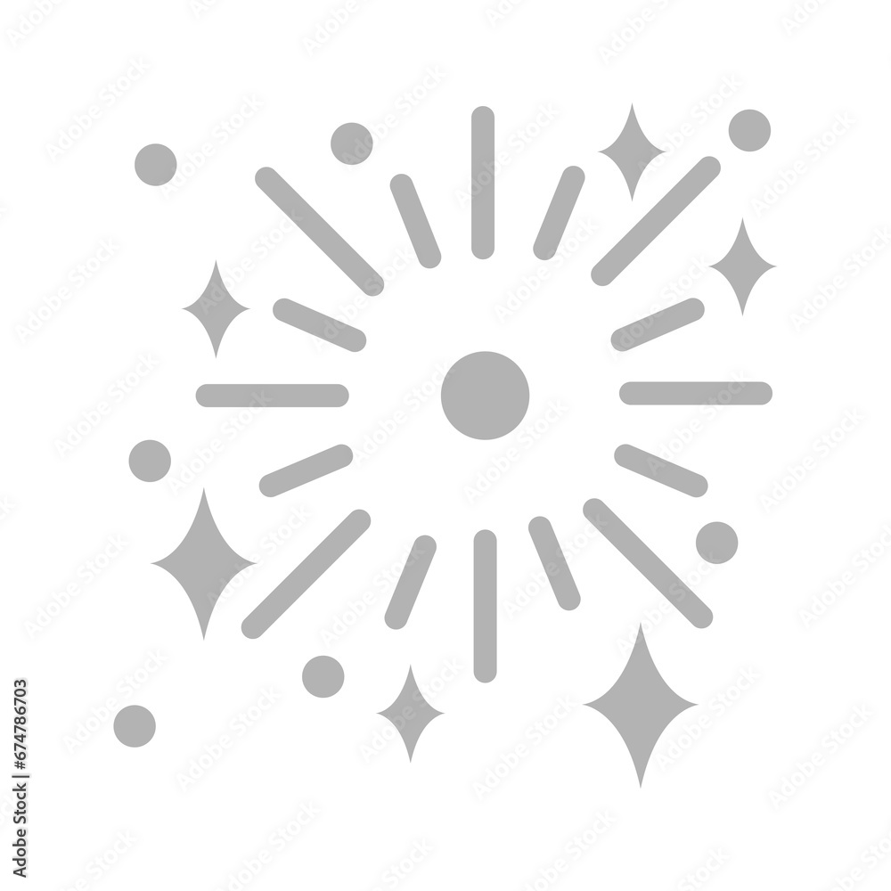 icon of sequins on a white background, vector illustration icon of sequins on a white background, vector illustration