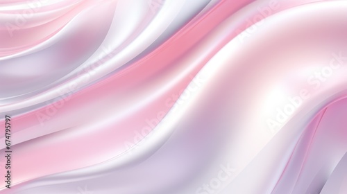 A close up of a pink and white background