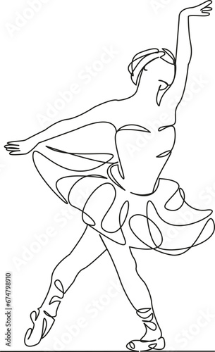 ballerina dancing