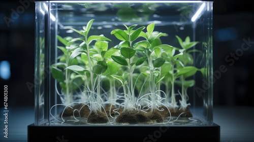 Reproduction of the plant by tissue culture. - Totipotency - Plant biotechnology - Biology photo