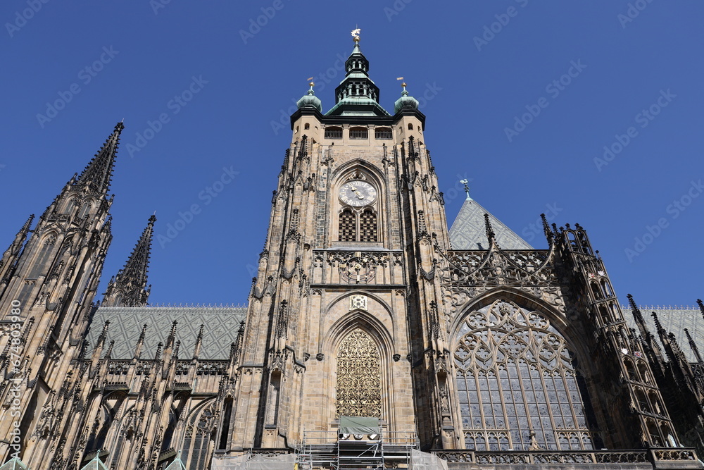 St. Vitus Cathedral, the largest and most majestic church in Prague