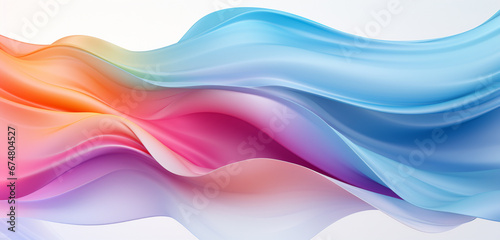 abstract background with waves