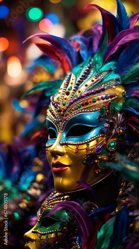 African American carnival masks © ColdFire