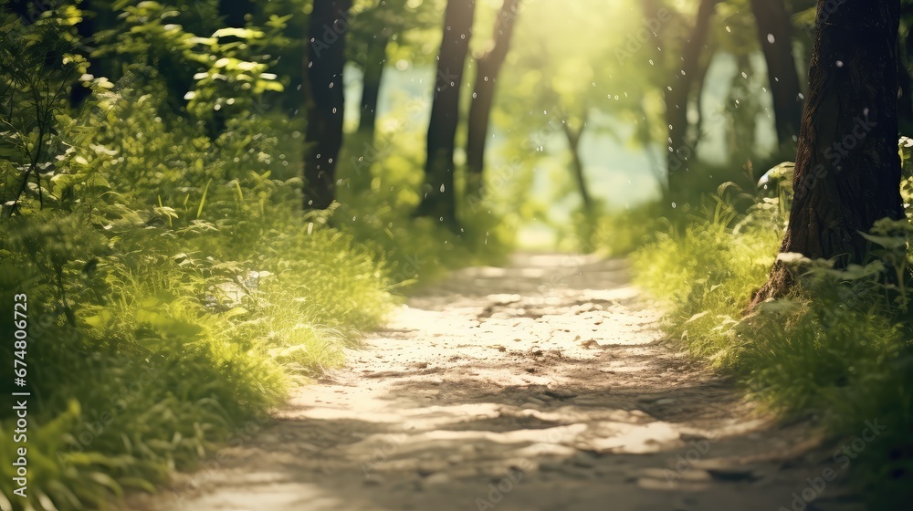 Obraz premium nature blur soft outdoor background illustration bright environment, backdrop space, texture color nature blur soft outdoor background