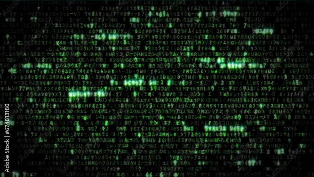 digital binary codes data stream background motion digital binary codes data stream background motion