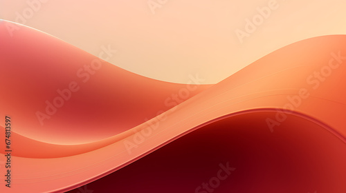 Colourful Abstract background with 3D waves