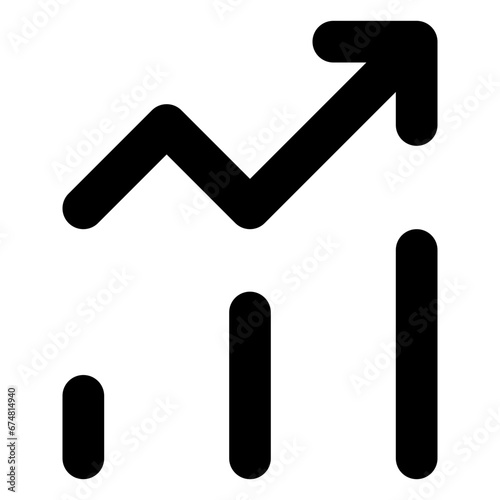 Statistic Up Icon
