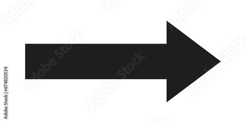 Simple arrow icon Directional symbols