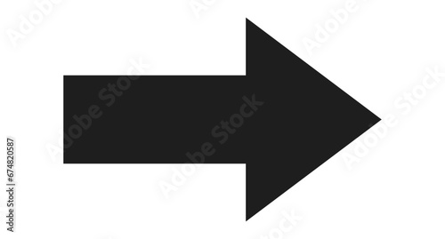 Simple arrow icon Directional symbols