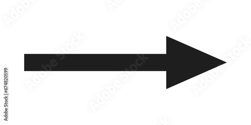 Simple arrow icon Directional symbols