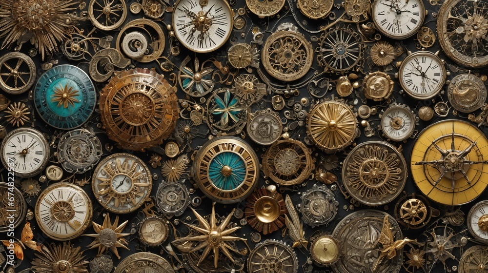 Fototapeta premium Background and texture patterns