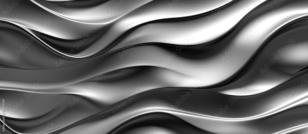The abstract pattern on the aluminum alloy wallpaper creates a stunning visual effect with a polished surface that enhances the texture and reflection of light transforming the otherwise fl The abstract pattern on the aluminum alloy wallpaper creates a stunning visual effect with a polished surface that enhances the texture and reflection of light transforming the otherwise fl
