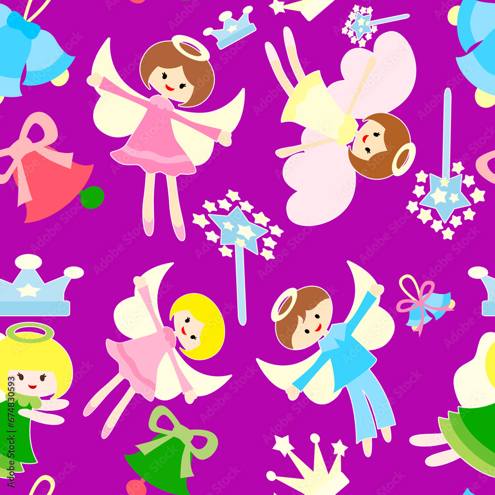 Christmas Angels kids pattern Christmas Angels kids pattern