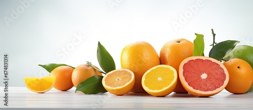 The agriculture industry produces a variety of vibrant fruits such as oranges which not only add a colorful touch to salads but also provide natural and organic nutrition making them an exce