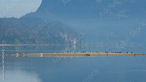 Lac de Joux im herbst 4 photo