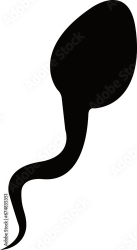 sperm svg vector cut file for cricut and silhouette