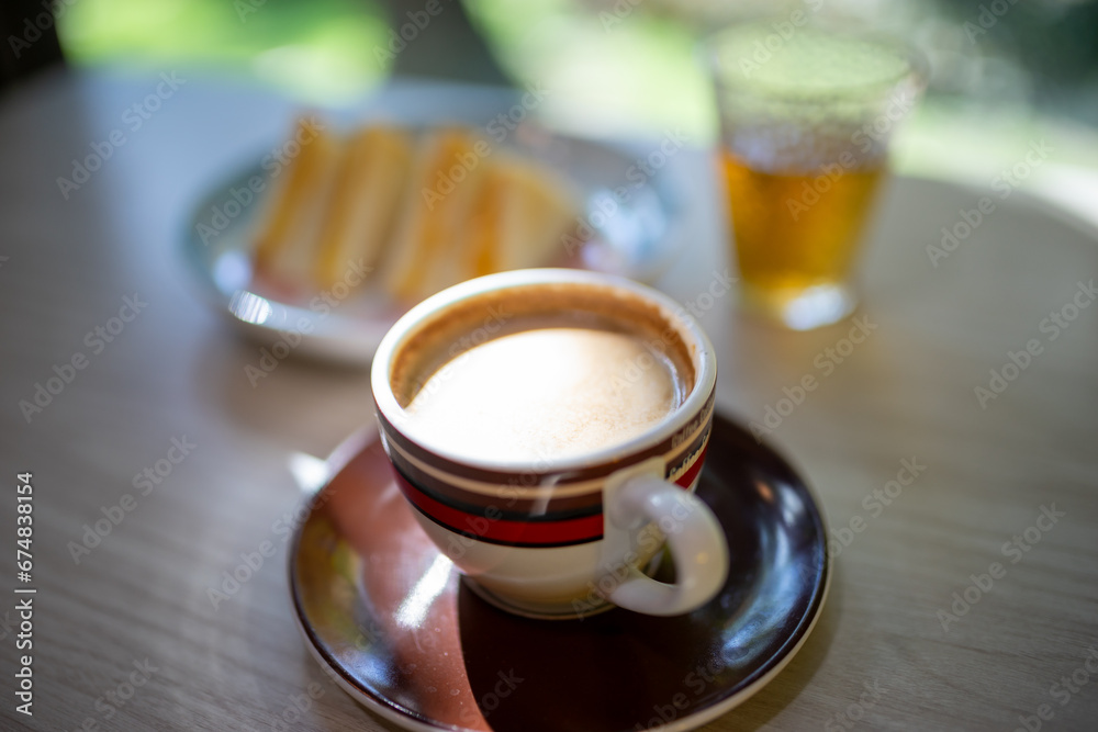 Hot coffee that looks amazing and delicious. Hot coffee that looks amazing and delicious.