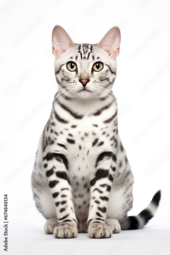 A cat sitting on a white surface, looking directly at the camera. This image can be used for various purposes, such as pet advertisements, blogs, or social media posts. A cat sitting on a white surface, looking directly at the camera. This image can be used for various purposes, such as pet advertisements, blogs, or social media posts.