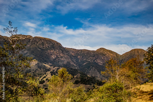 Nature in the mountains of the Colombian Andes