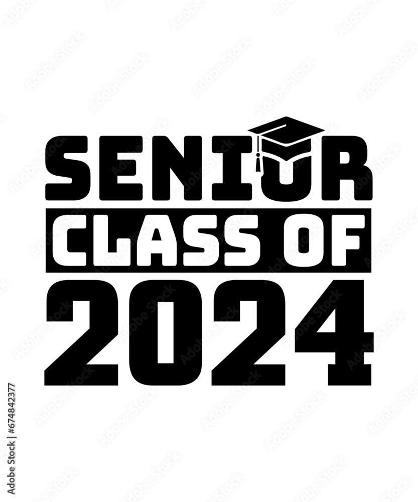 senior class of 2024 svg design