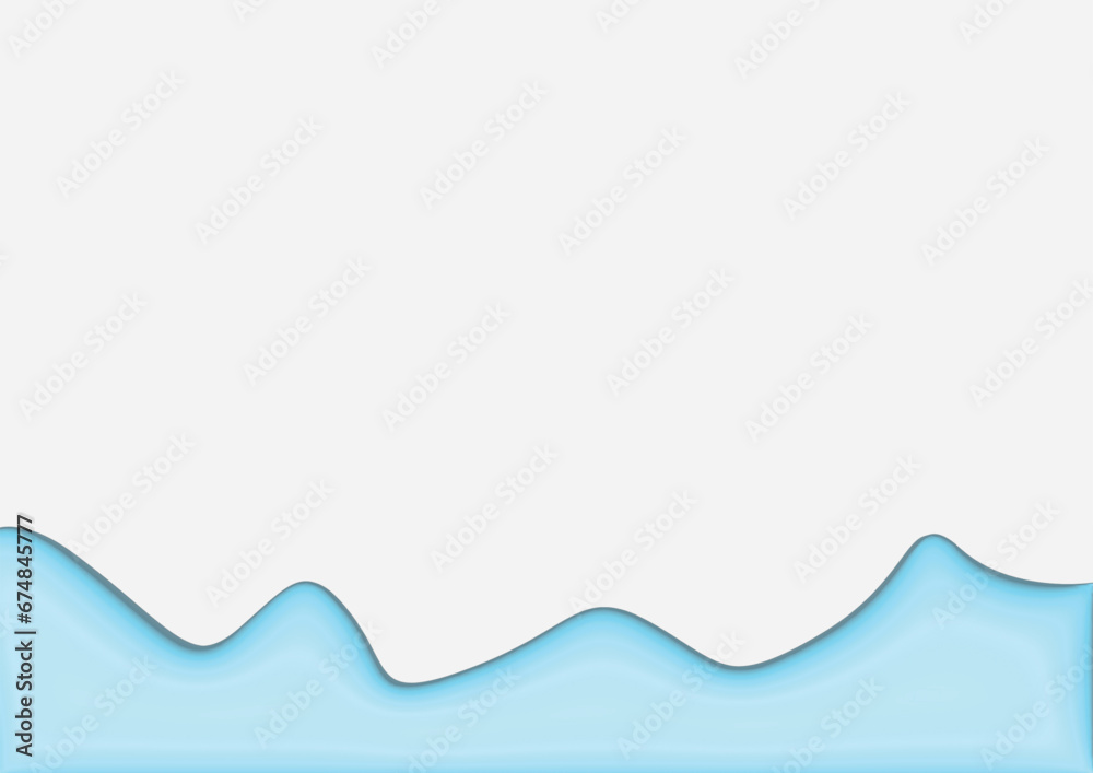 Obraz premium abstract blue background with waves