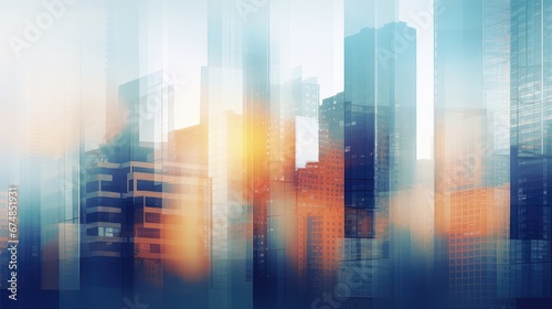 light blurry building city background illustration abstract modern, urban scape, blurred business light blurry building city background photo